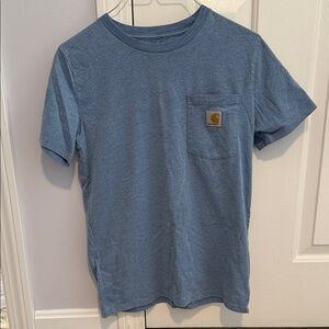Carhartt Heather Blue Crew Neck Tee